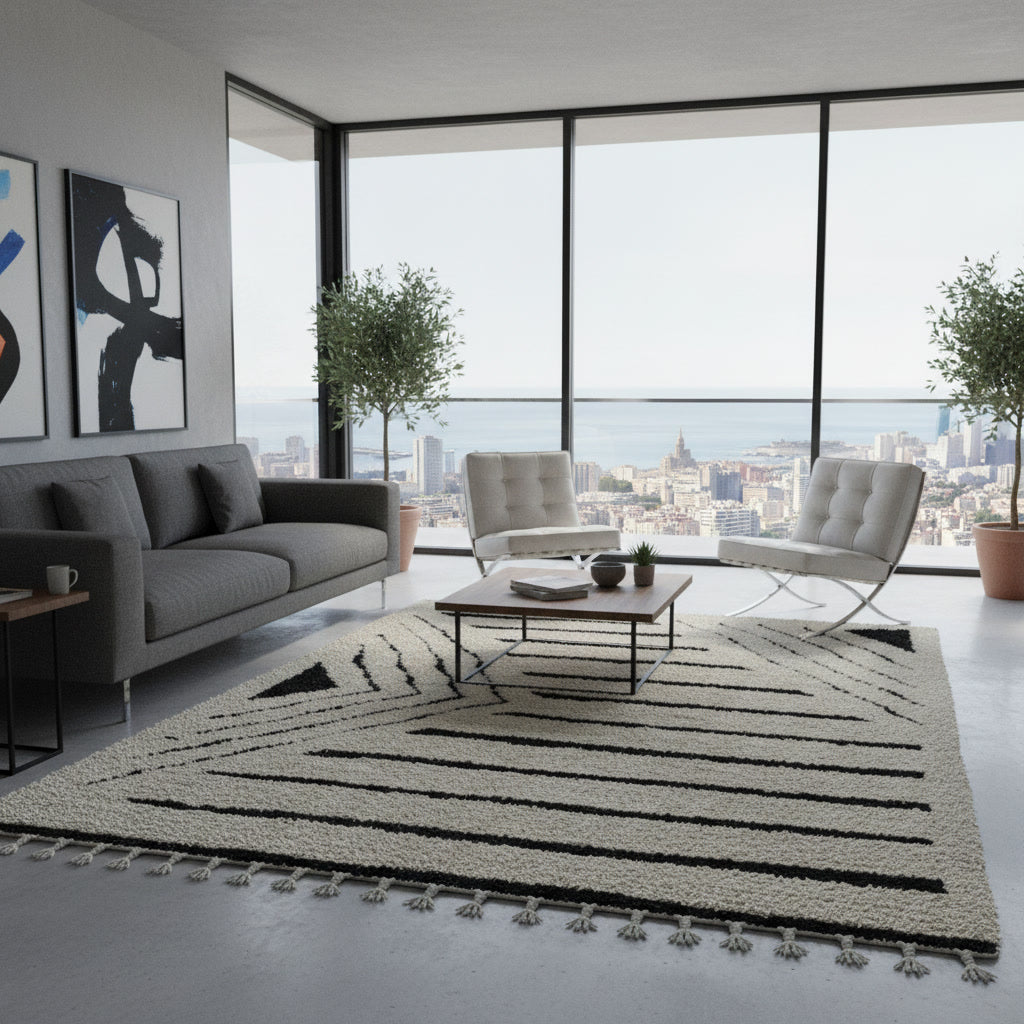 Tapis berbère Horizon Linéaire