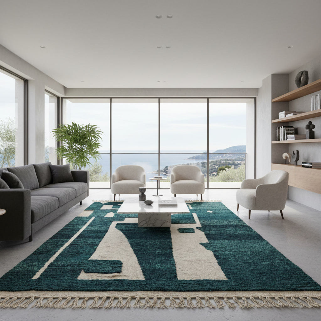 Tapis berbère Émeraude