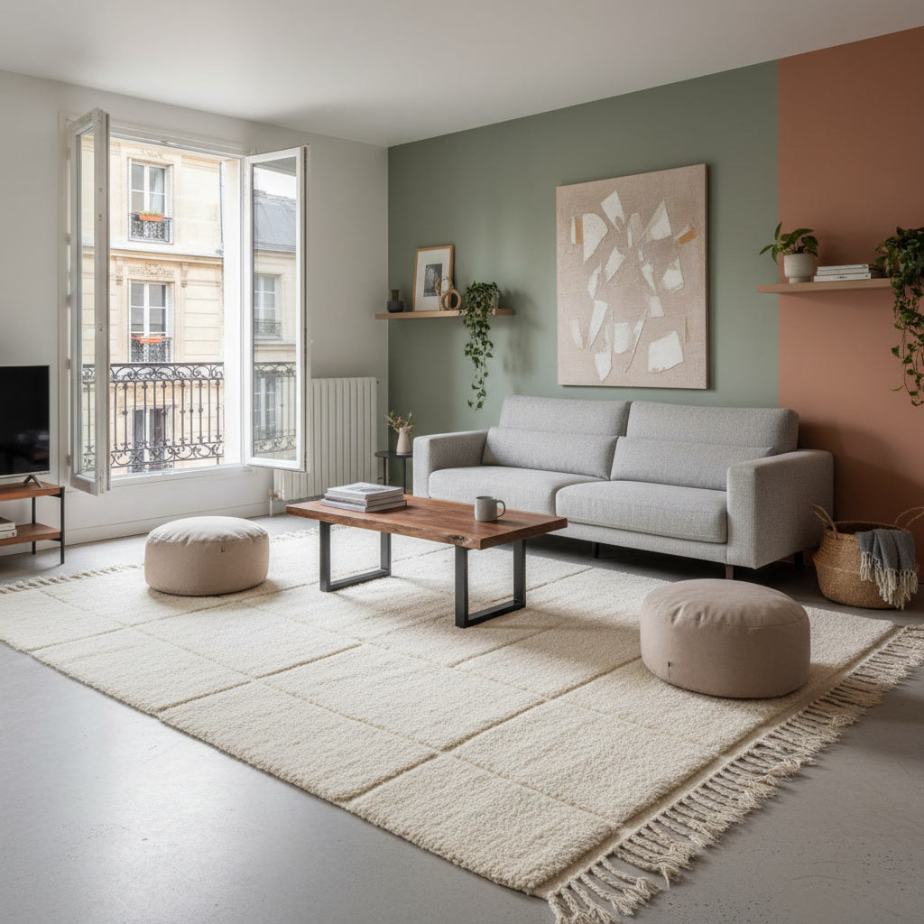 Tapis Beni Ourain Nuage Sculpté
