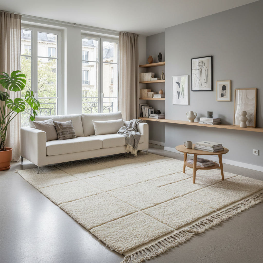 Tapis Beni Ourain Nuage Sculpté
