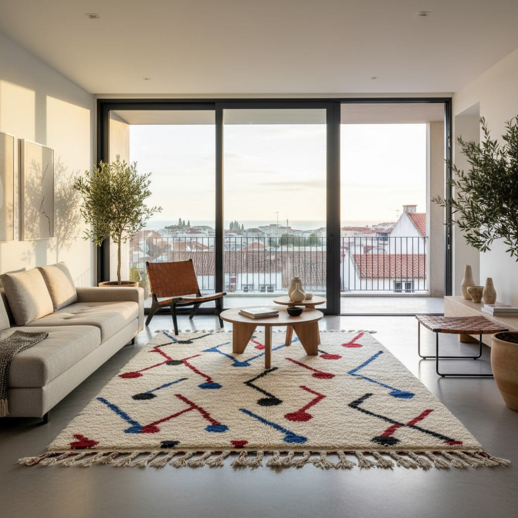 Tapis Azilal Pop & Arty