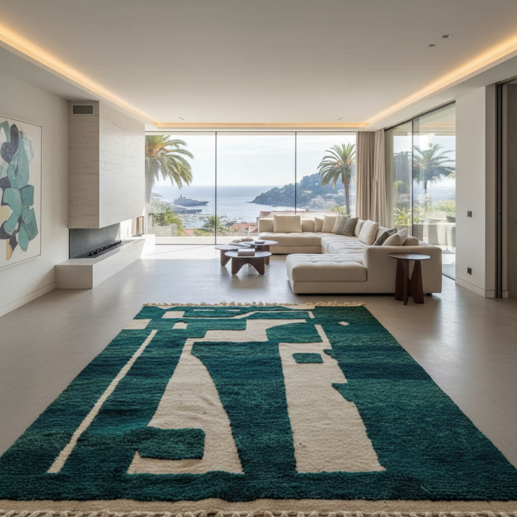 Tapis berbère Émeraude