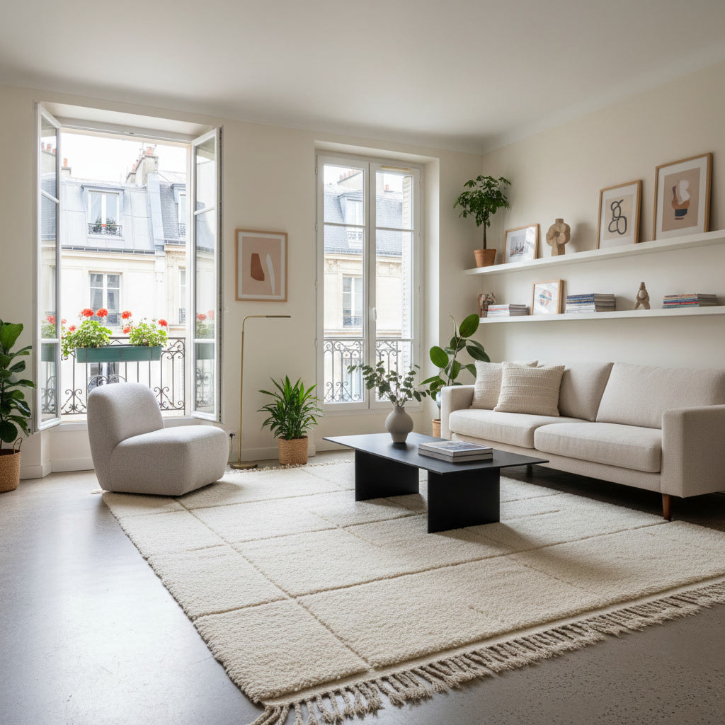 Tapis Beni Ourain Nuage Sculpté