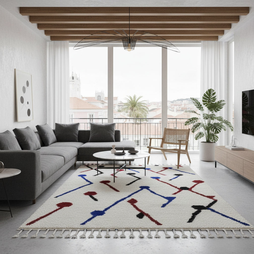Tapis Azilal Pop & Arty