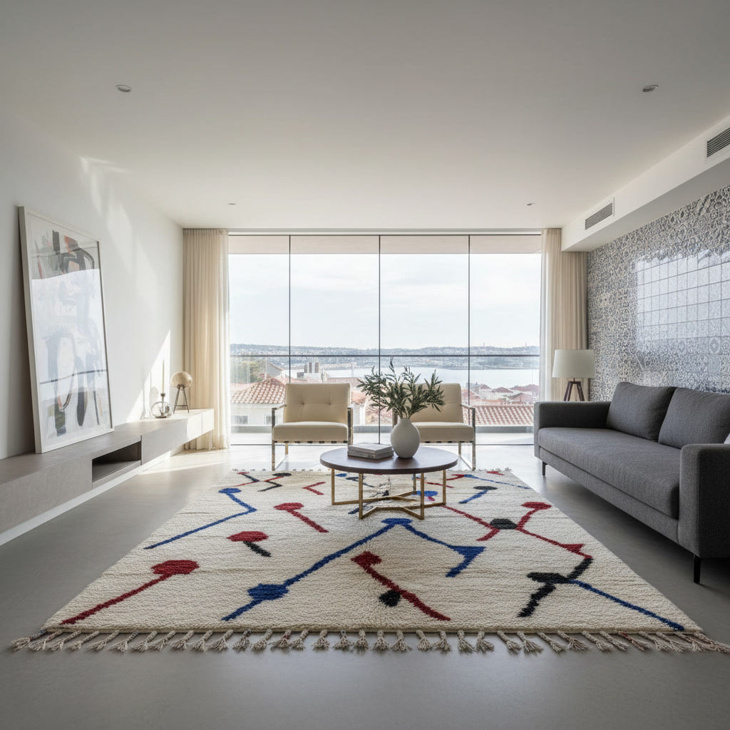 Tapis Azilal Pop & Arty