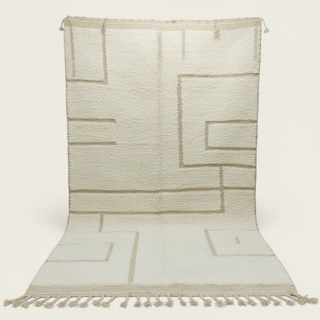 Tapis Beni Mrirt Lignes de Sable