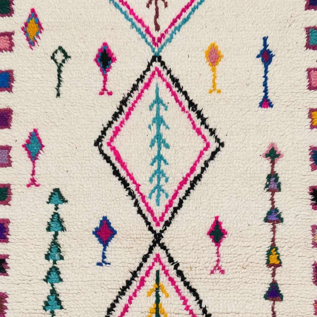 Tapis Azilal L'Étincelle Coloré