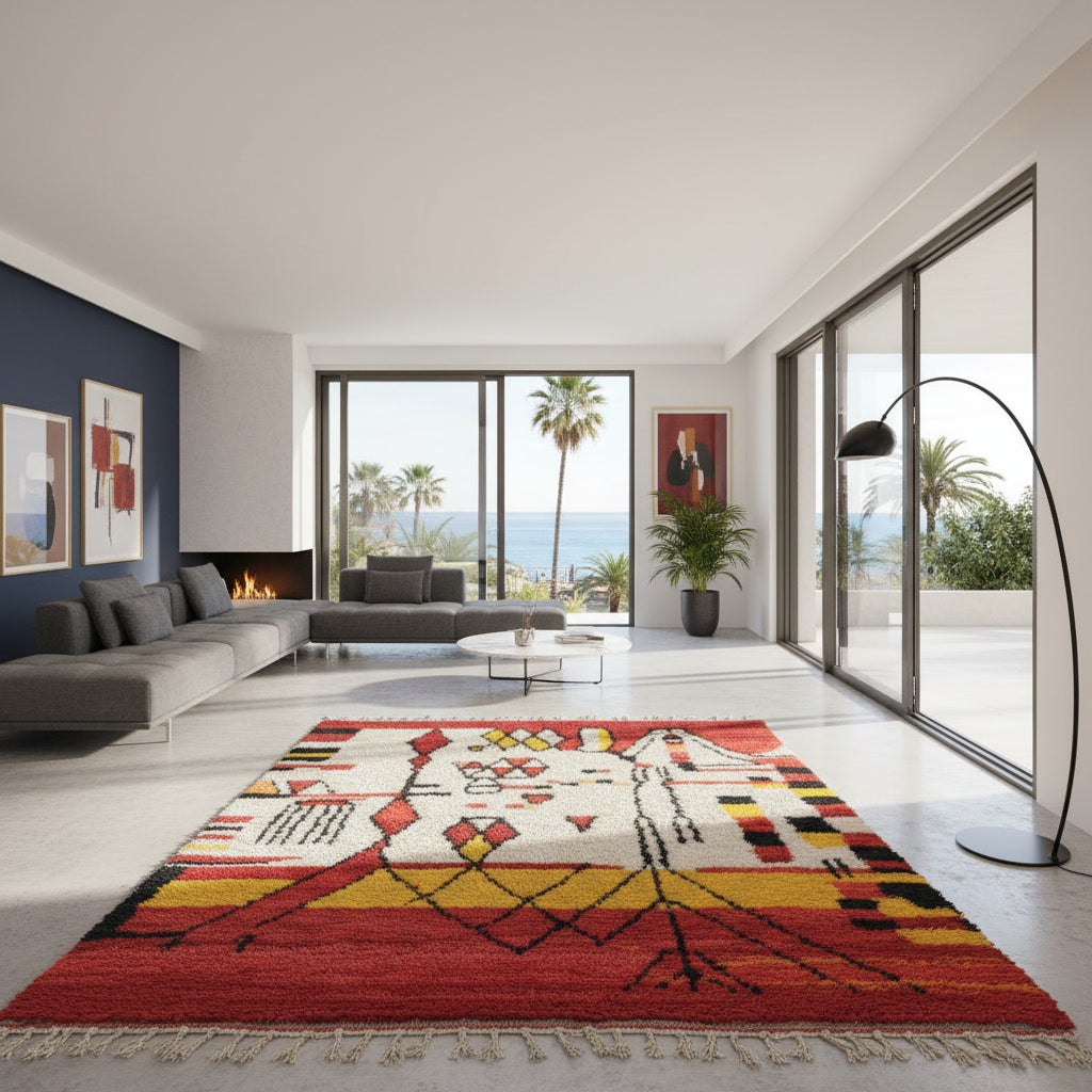 Tapis berbère Atlas Noir