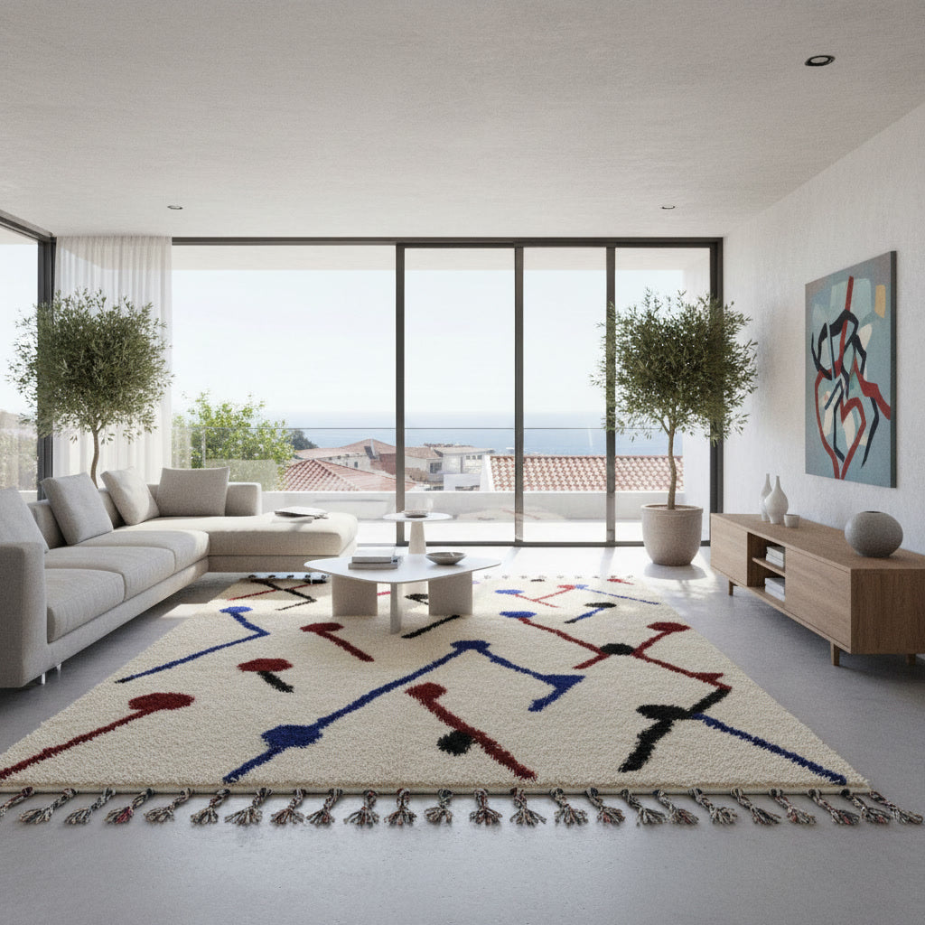 Tapis Azilal Pop & Arty