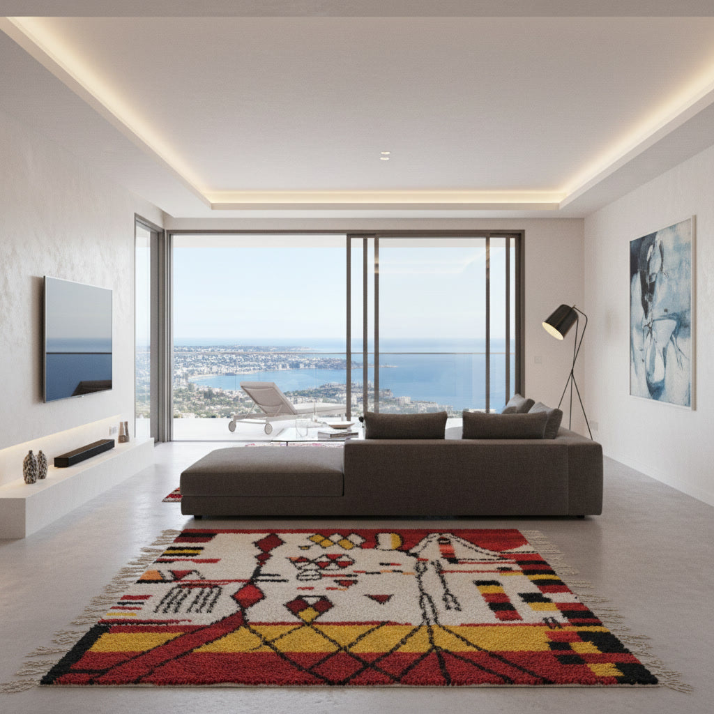 Tapis berbère Atlas Noir