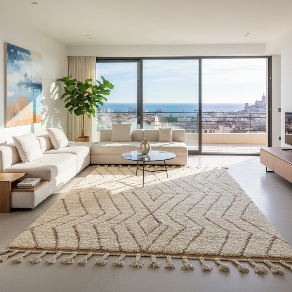 Tapis berbère Mirage de Sable