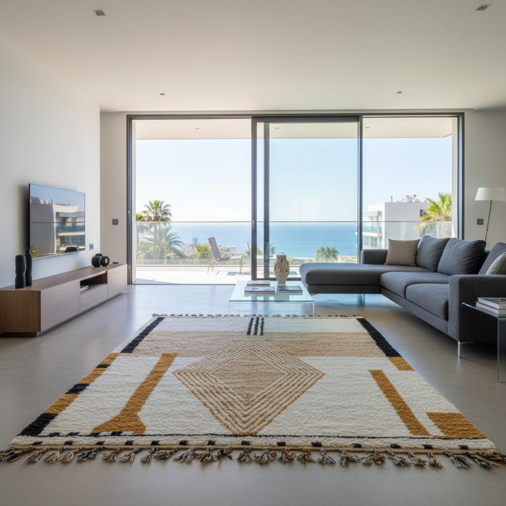 Tapis Beni Ourain L'Aube Colorée