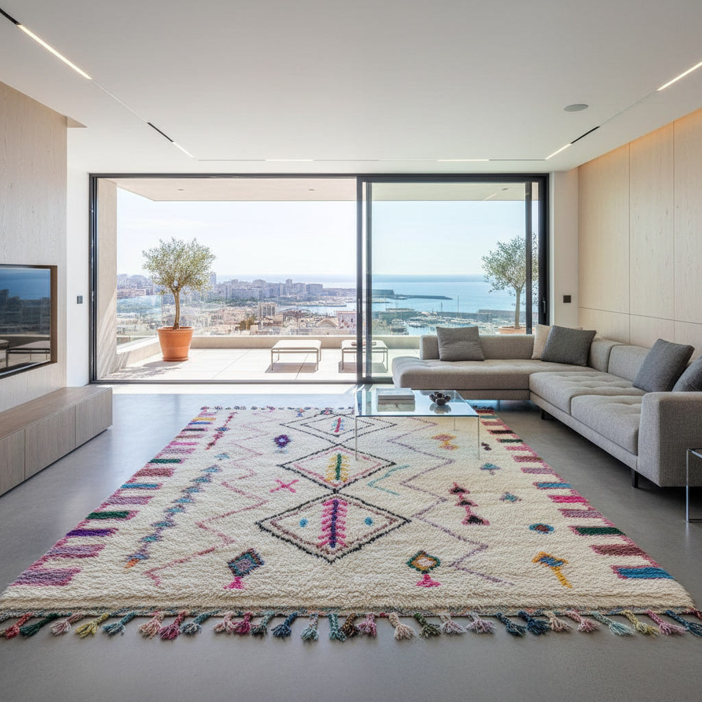 Tapis Azilal L'Étincelle Coloré