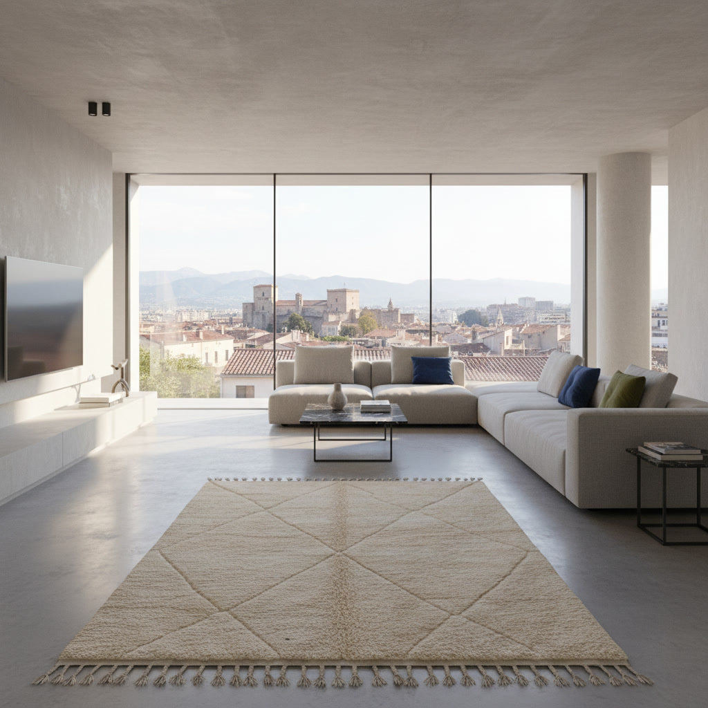 Tapis berbère Éclat Géométrique