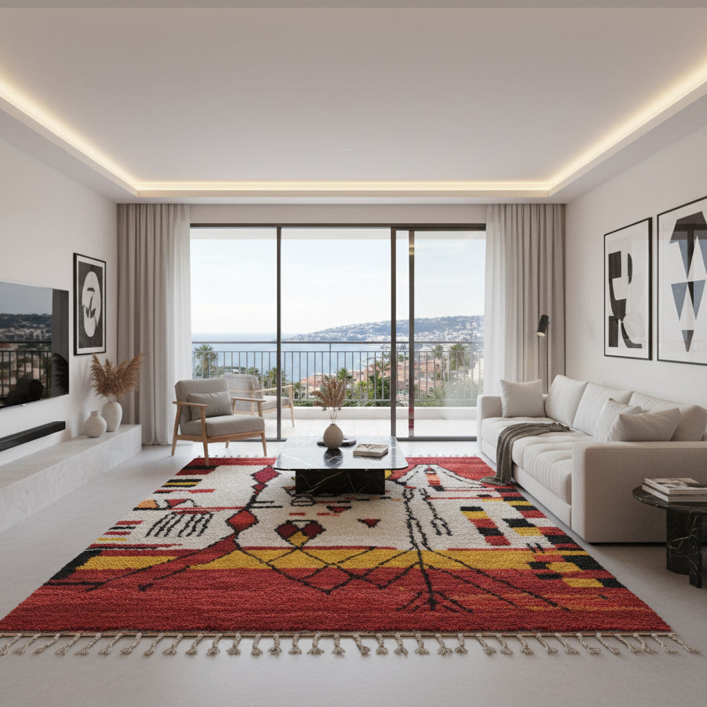Tapis berbère Atlas Noir