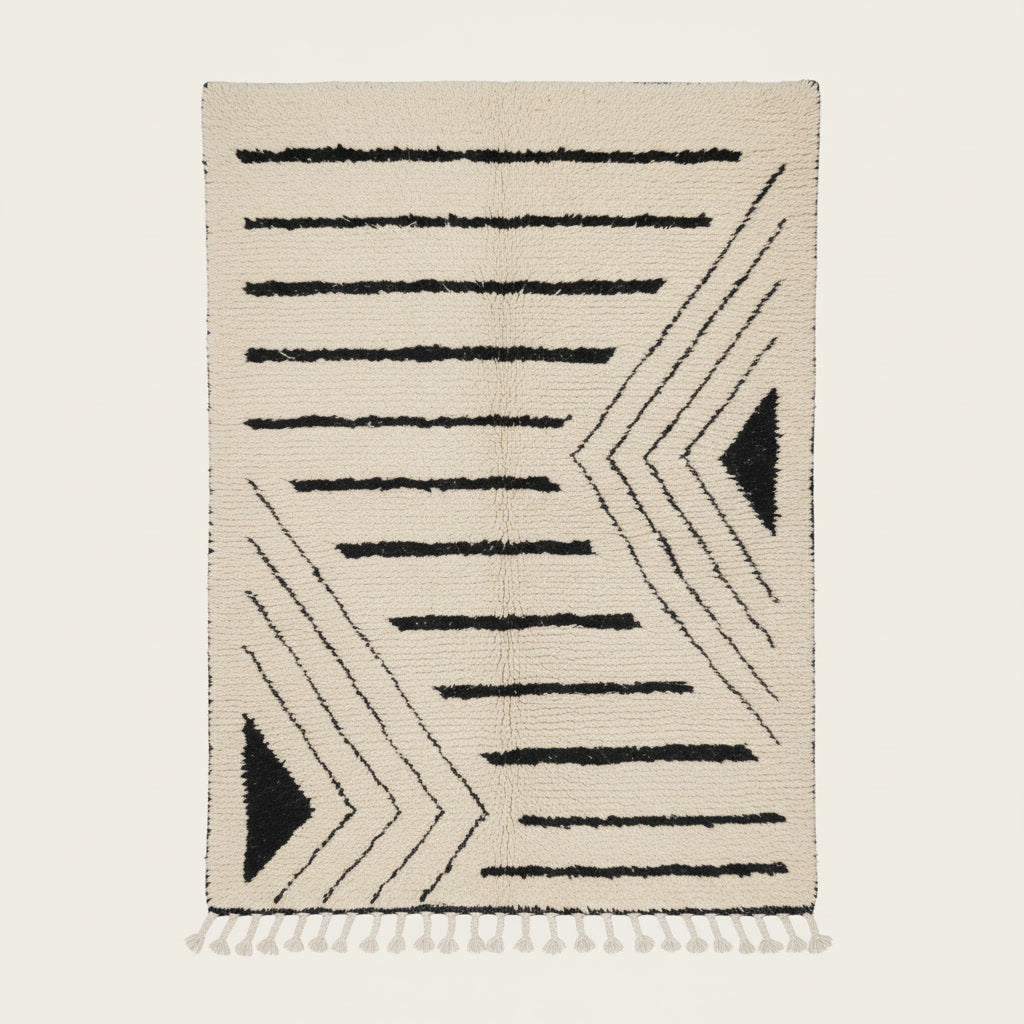 Tapis berbère Horizon Linéaire