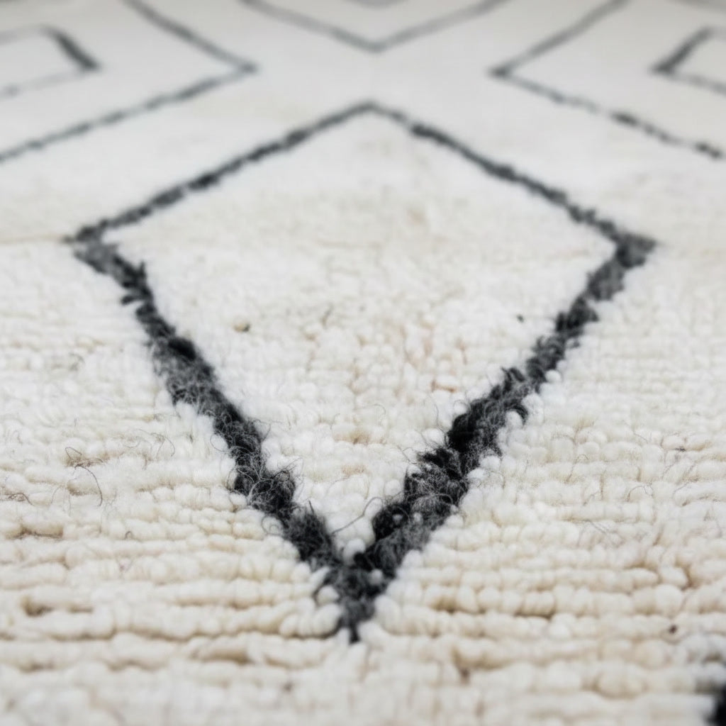 Tapis Beni Ourain Icône de l'Atlas